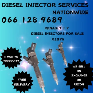 Renault 1.9 Diesel Injectors For Sale On Exchange Or To Recon