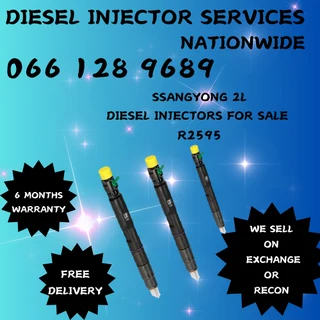 Ssangyong 2l Diesel Injectors For Sale On Exchange Or To Recon