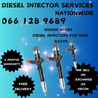 Nissan Np300 Diesel Injectors For Sale On Exchange Or Recon