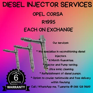 Opel Corsa Diesel Injectors For Sale On Exchange Or To Recon