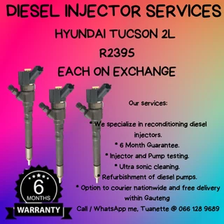 Hyundai Tucson Diesel Injectors For Sale On Exchange Or To Recon