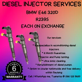 Bmw E46 320d Diesel Injectors For Sale On Exchange Or To Recon Your Own
