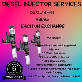 Isuzu 4hk1 Diesel Injectors For Sale On Exchange Or To Recon