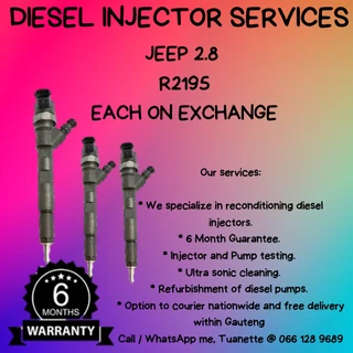 Jeep 2.8 Diesel Injectors For Sale On Exchange Or To Recon Your Own