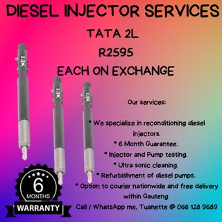 Tata 2l Diesel Injectors For Sale On Exchange Or To Recon
