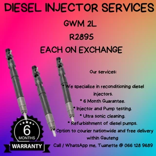 Gwm 2l Diesel Injectors For Sale On Exchange Or To Recon