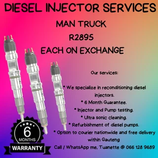 Man Truck Diesel Injectors For Sale On Exchange Or To Recon