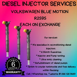 Volkswagen Blue Motion Diesel Injectors For Sale On Exchange
