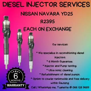 Nissan Navara Yd25 Diesel Injectors For Sale On Exchange
