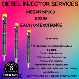 Nissan Np200 Diesel Injectors For Sale On Exchange