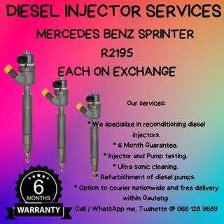 Mercedes Benz Sprinter Diesel Injectors For Sale On Exchange