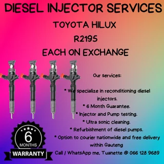 Toyota Hilux Diesel Injectors For Sale On Exchange