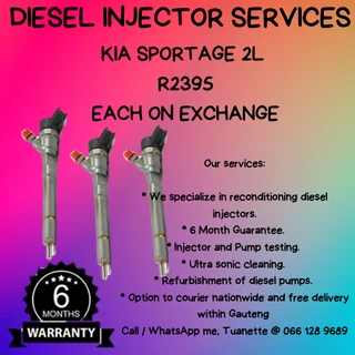 Kia Sportage 2l Diesel Injectors For Sale On Exchange