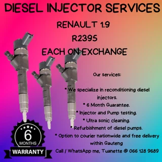 Renault 1.9 Diesel Injectors For Sale On Exchange
