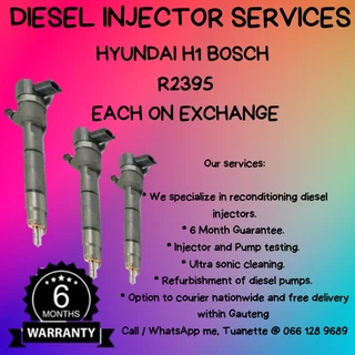 Hyundai H1 Bosch Diesel Injectors For Sale On Exchange