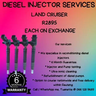 Land Cruiser Diesel Injectors For Sale On Exchange