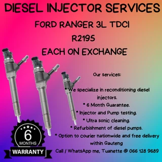 Ford Ranger 3l Tdci Diesel Injectors For Sale On Exchange