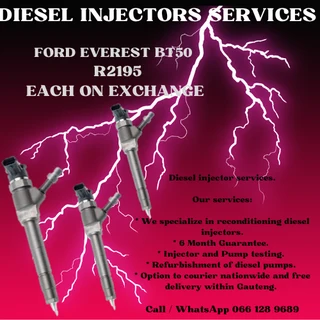 Ford Everest Bt50 Diesel Injectors For Sale On Exchange