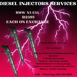 Bmw X5 E53 Diesel Injectors For Sale On Exchange