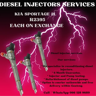Kia Sportage 2l Diesel Injectors For Sale On Exchange