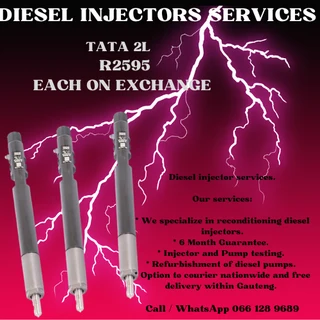 Tata 2l Diesel Injectors For Sale On Exchange Or To Recon