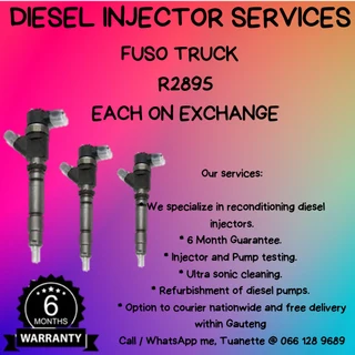 Fuso Truck  Diesel Injectors For Sale On Exchange With Warranty