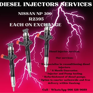 Nissan Np300 Diesel Injectors For Sale On Exchange Or To Recon