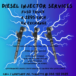 Fuso Truck Diesel Injectors For Sale On Exchange Or To Recon