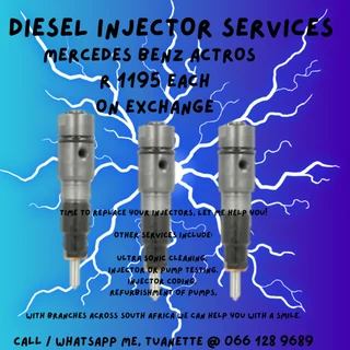 Mercedes Benz Actros Truck Diesel Injectors For Sale On Exchange