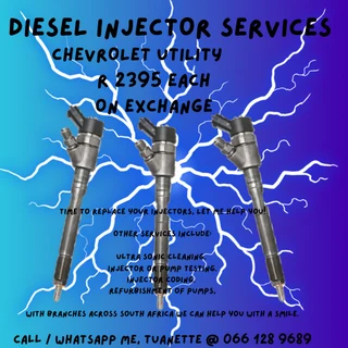 Chevrolet Utility Diesel Injectors For Sale On Exchange Or To Recon