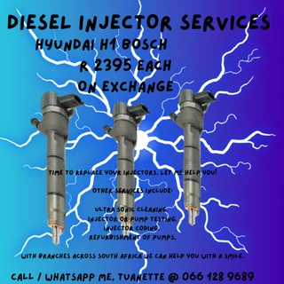 Hyundai H1 Bosch Diesel Injectors For Sale On Exchange