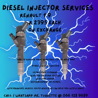 Renault 1.9 Diesel Injectors For Sale On Exchange