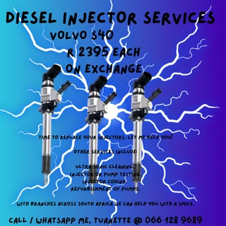 Volvo S40 Diesel Injectors For Sale On Exchange