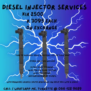 Kia 2500 Diesel Injectors For Sale On Exchange