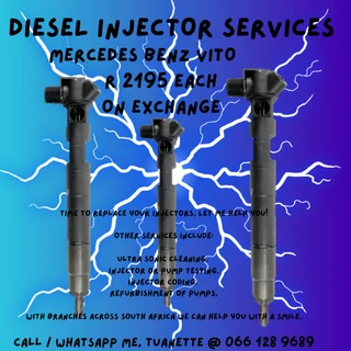 Mercedes Benz Vito Diesel Injectors For Sale On Exchange
