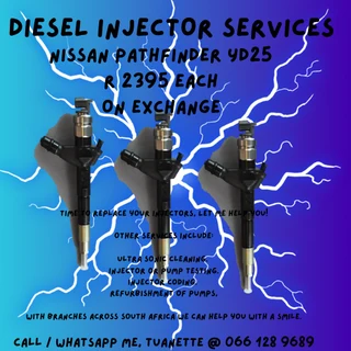 Nissan Pathfinder Yd25 Diesel Injectors For Sale On Exchange
