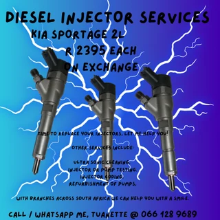 Kia Sportage 2l Diesel Injectors For Sale On Exchange