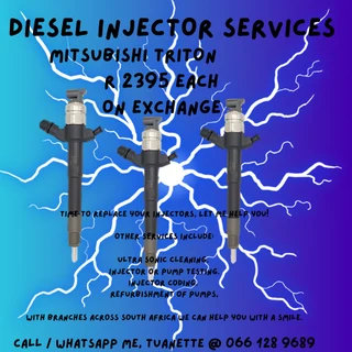 Mitsubishi Triton 2.5 & 3.2 Diesel Injectors For Sale On Exchange
