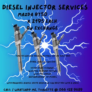 Mazda Bt50 Diesel Injectors For Sale On Exchange