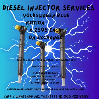 Volkswagen Blue Motion Diesel Injectors For Sale On Exchange