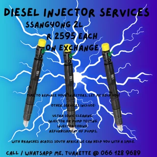 Ssangyong 2l Diesel Injectors For Sale On Exchange