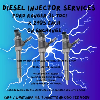 Ford Ranger 3l Tdci Diesel Injectors For Sale On Exchange