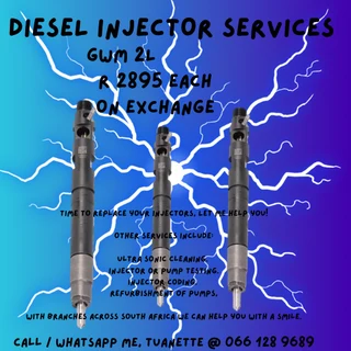 Gwm 2l Diesel Injectors For Sale On Exchange