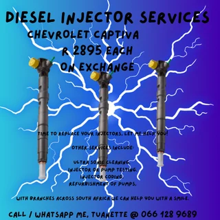 Chevrolet Captiva Delphi Diesel Injectors For Sale On Exchange