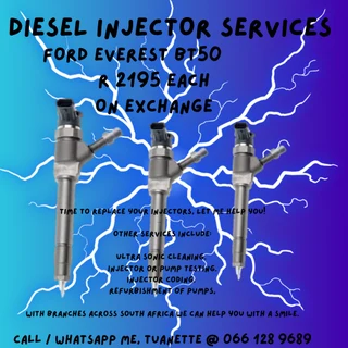 Ford Everest Bt50 Diesel Injectors For Sale On Exchange