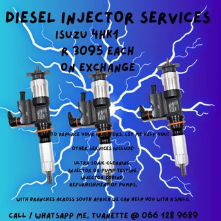 Isuzu 4hk1 Diesel Injectors For Sale On Exchange