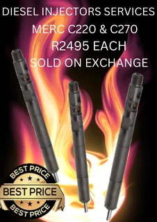 Mercedes C220 &amp; C270 Delphi Diesel Injectors For Sale On Exchange