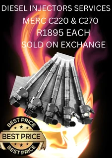 Mercedes C220 &amp; C270 Bosch Diesel Injectors For Sale On Exchange