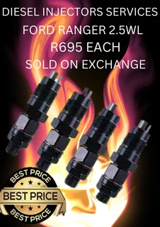 Ford Ranger 2.5 Wl Diesel Injectors For Sale On Exchange