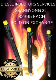 Ssangyong 2l Diesel Injectors For Sale On Exchange